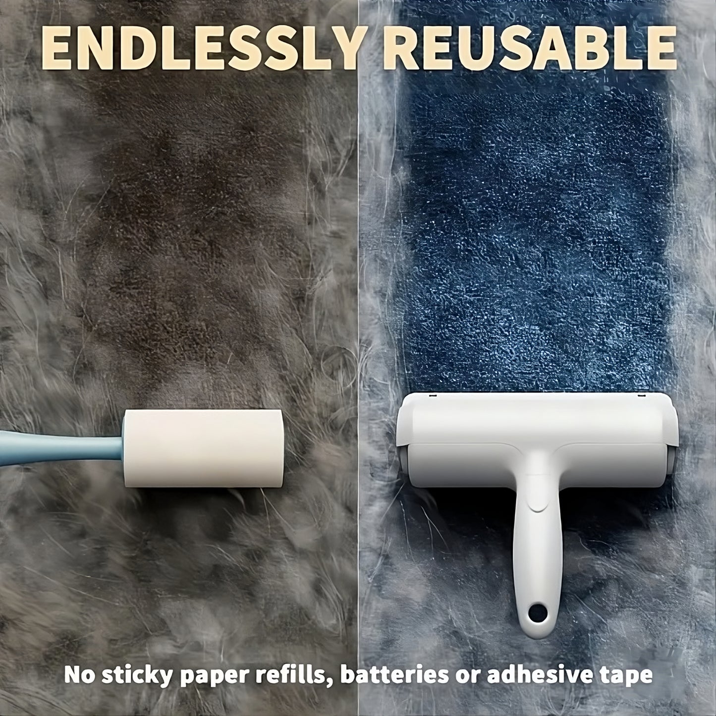 FurGone Roller with Self-Cleaning Base