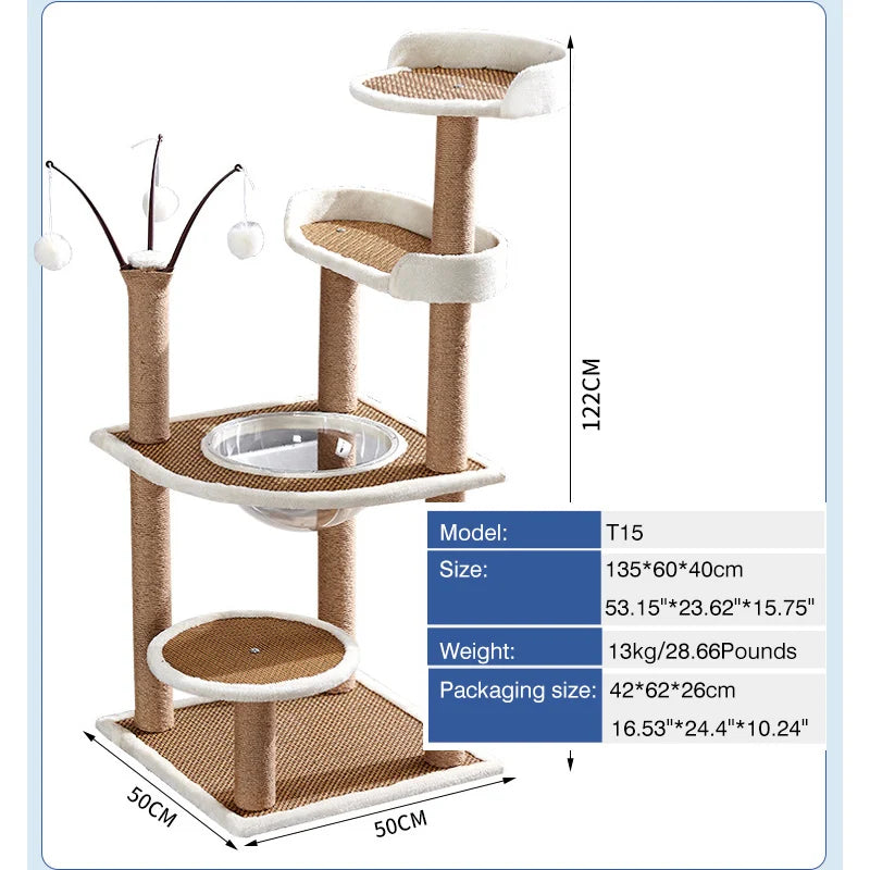 WoodlandClimb Cat Tower